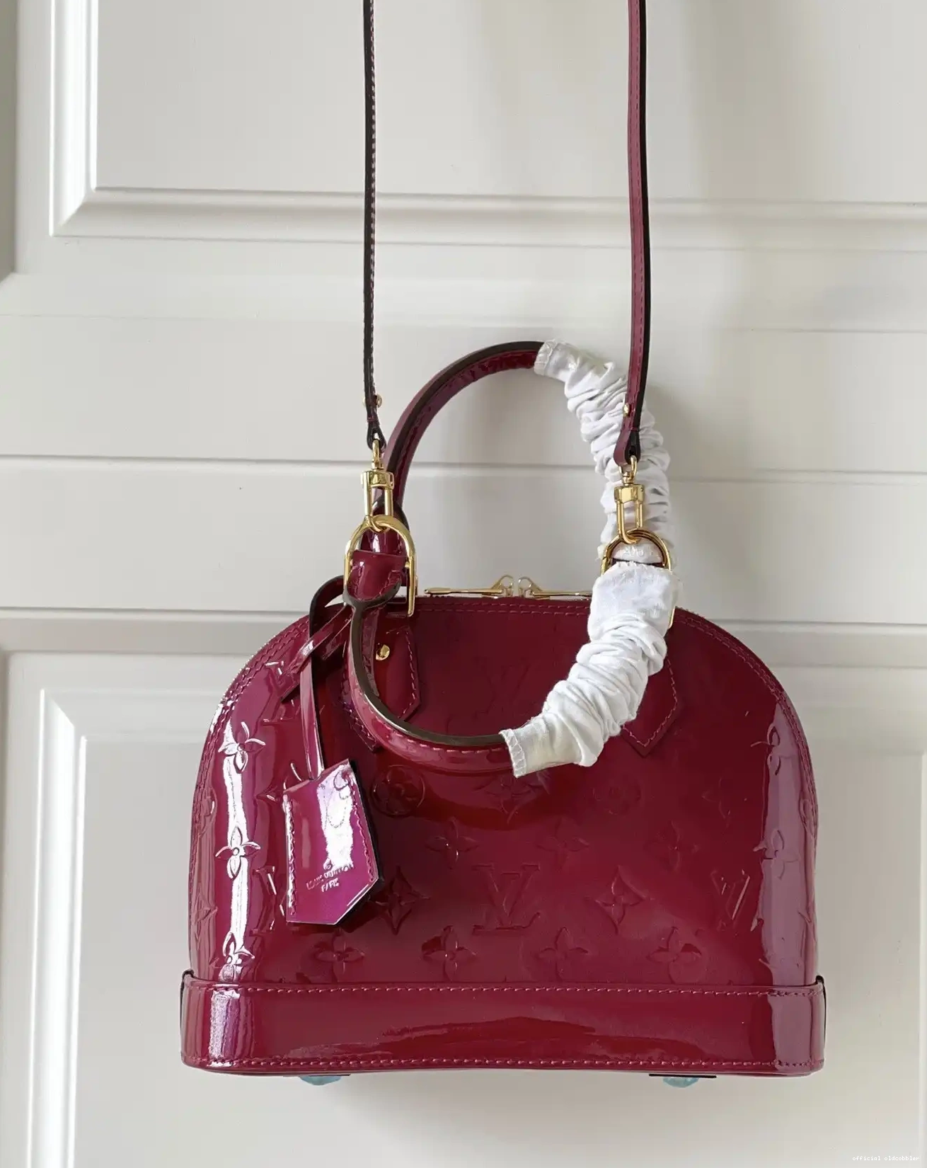 Official oldcobbler VUITTON ALMA BB LOUIS 0702